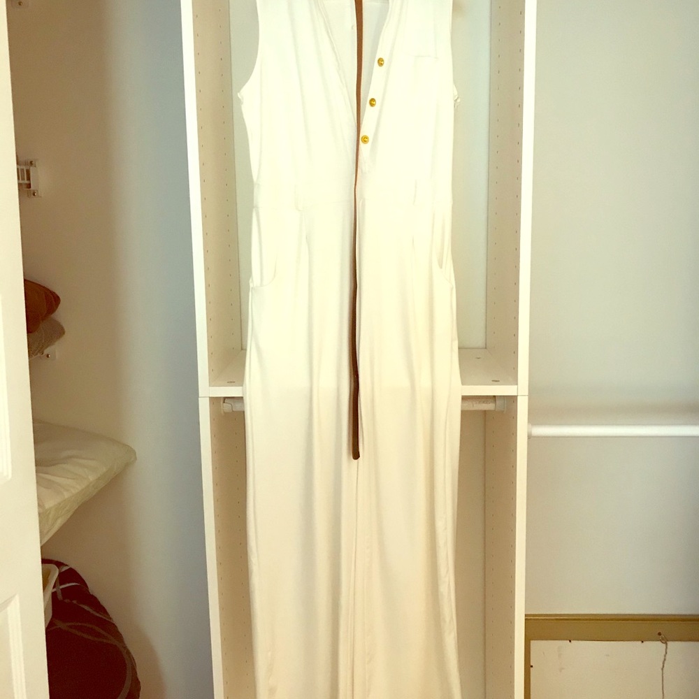 Off White Jump Suit
